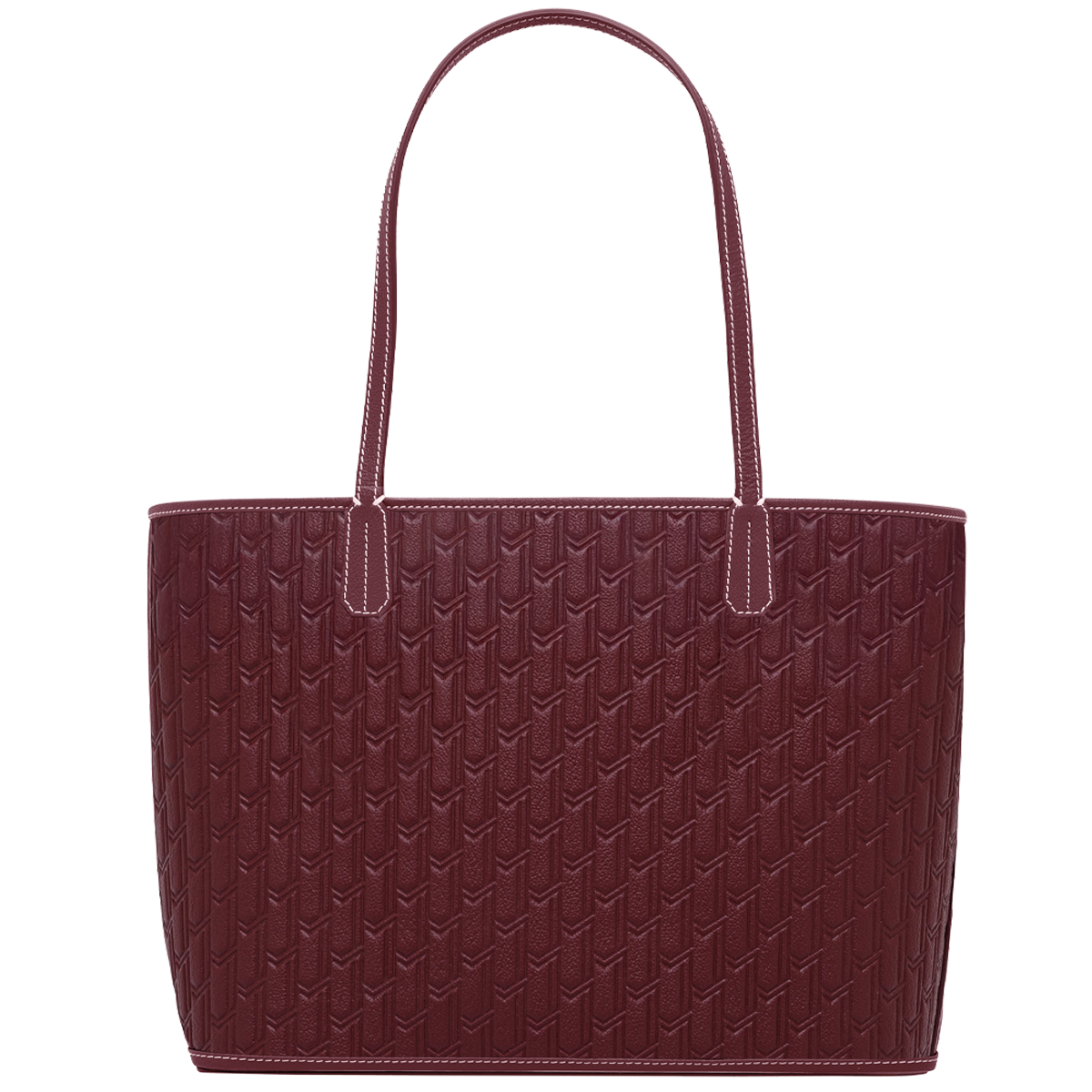 Burgundy Travel Tote / Mini tote / Long Wallet / Mini Wallet - Gift Set