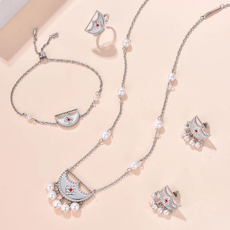 Shnaf / Set Pearl Silver