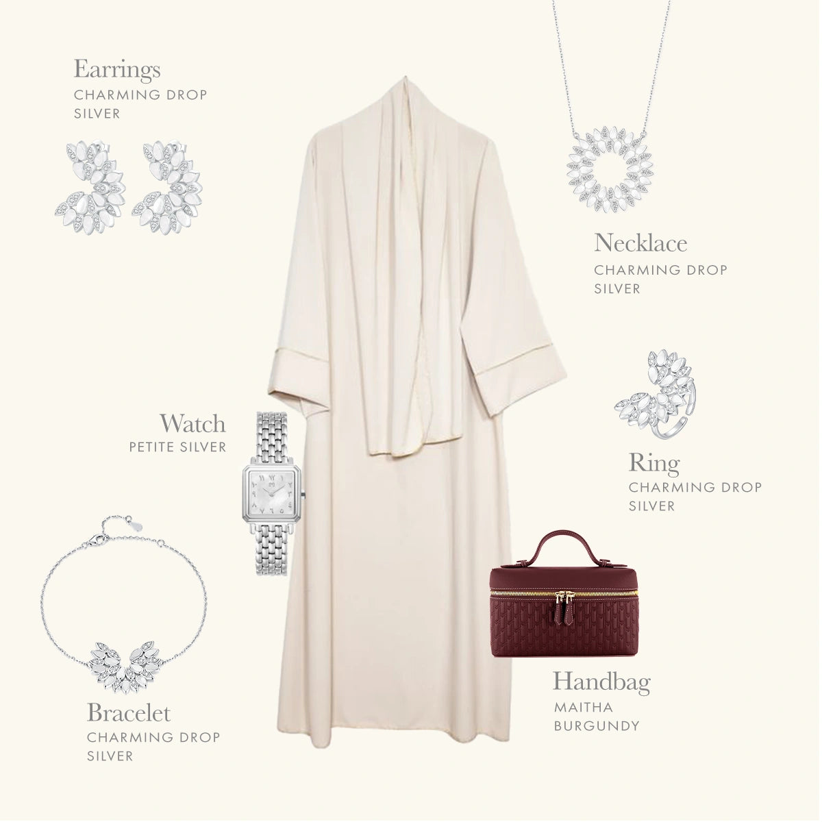 Charming Drop / Set Silver