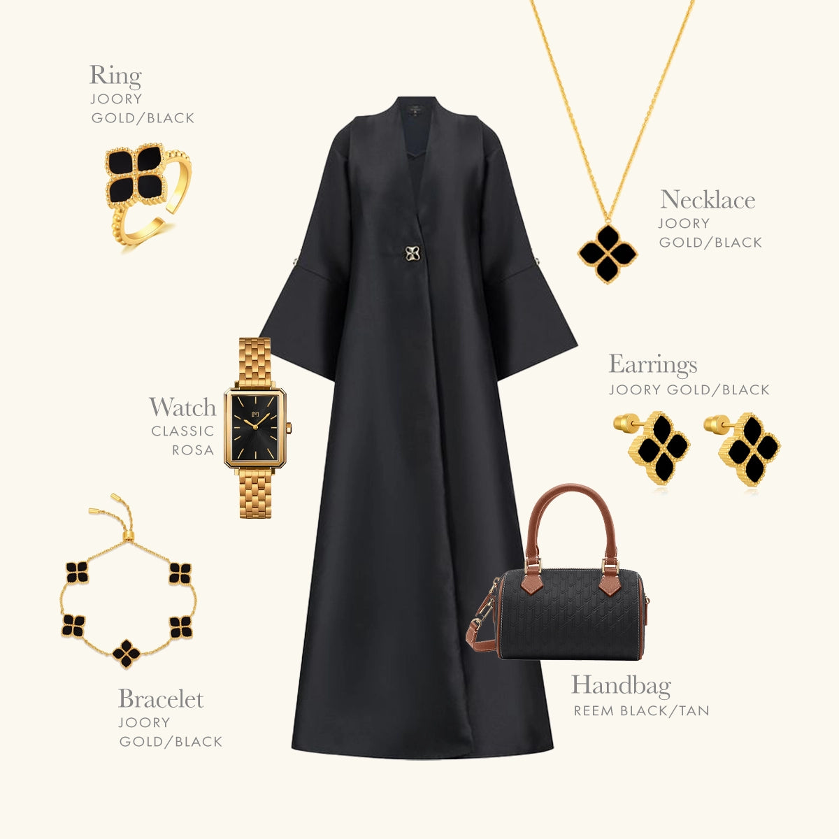 Joory / Set Black Gold