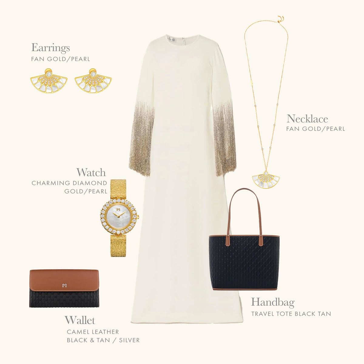 ترافل توت /أسود مع تان