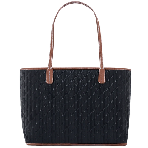 Travel Tote / Black and Tan