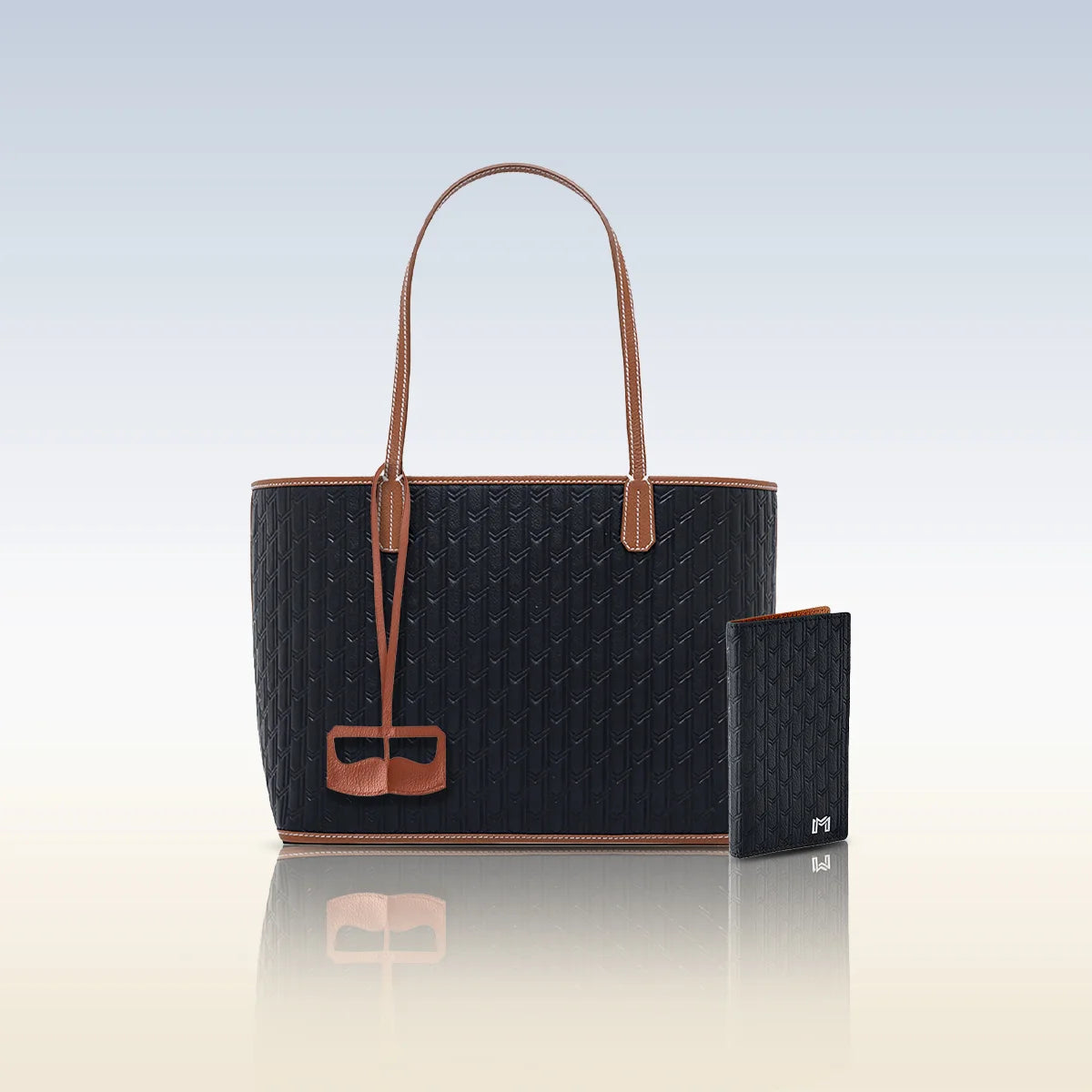 Travel Tote / Long Wallet / Burqa Charm - Gift Set