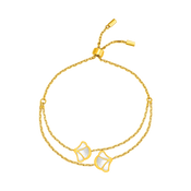 Tulip / Bracelet Pearl Gold