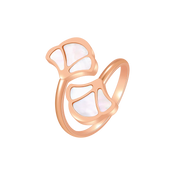 Tulip / Ring Pearl Rose Gold