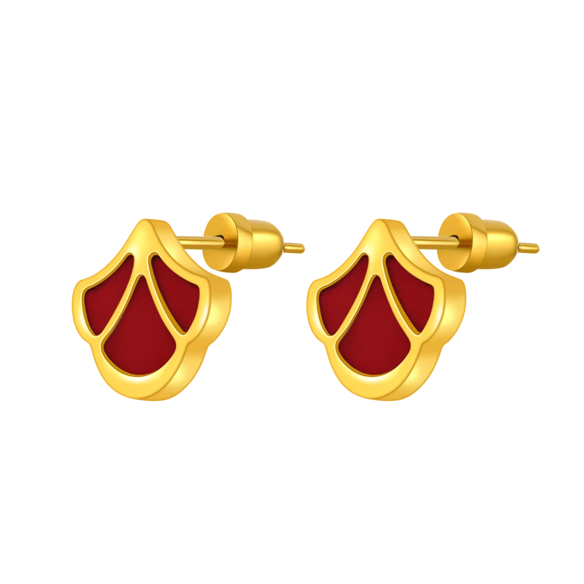 Tulip / Set Red Gold