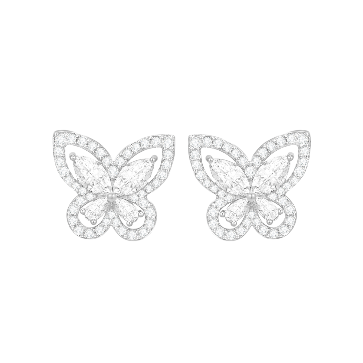 Butterfly / Set Silver