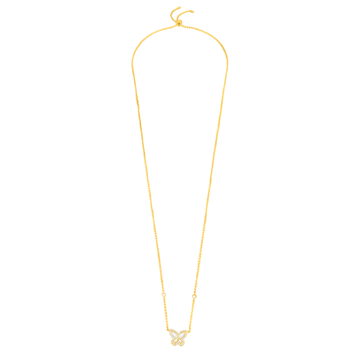 Butterfly / Necklace Gold