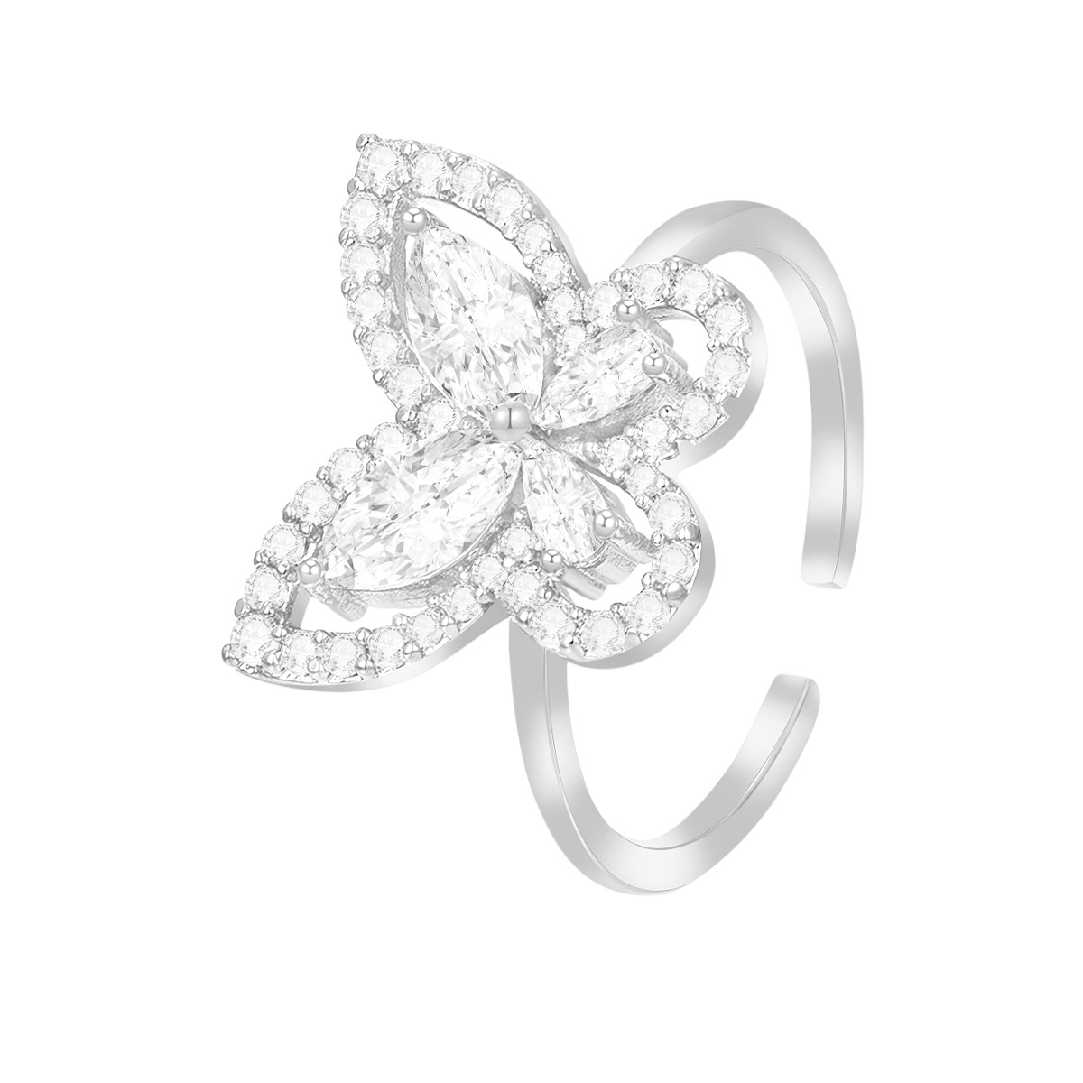 Butterfly / Set Silver