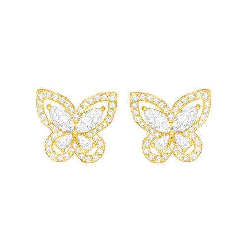 Butterfly / Earrings Gold