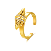 لانترن / خاتم باللون الذهبي