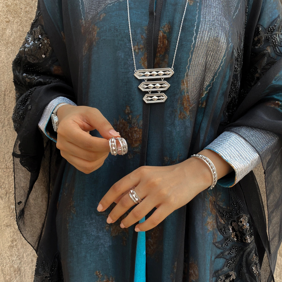 Anaqa / Earrings Silver