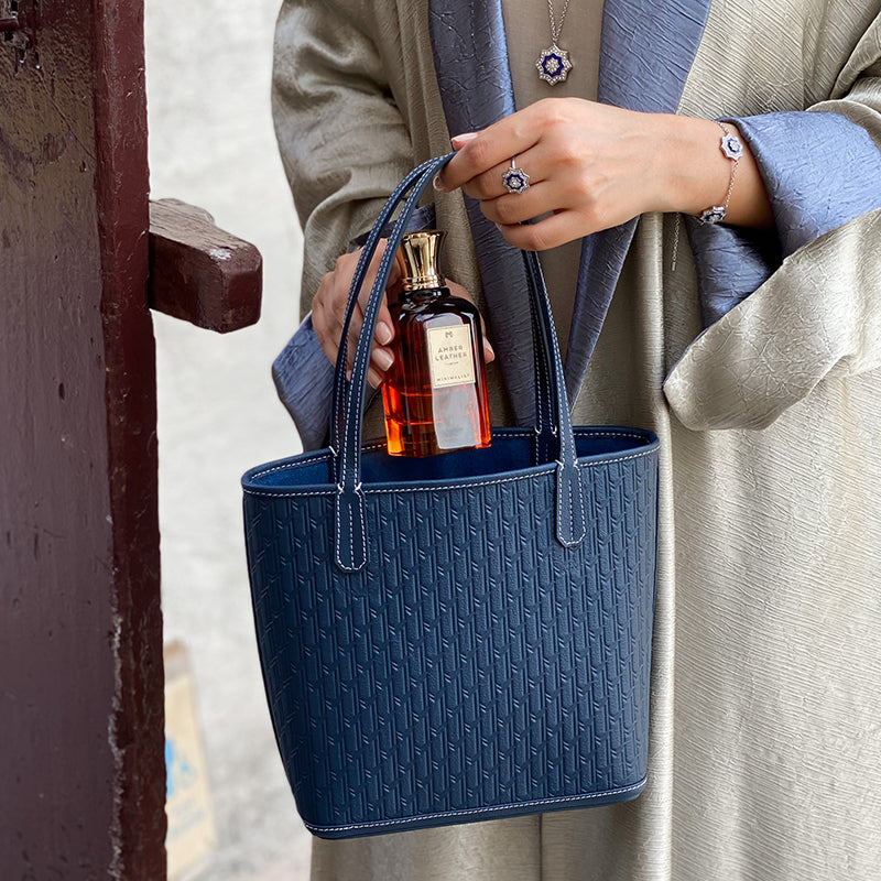 Mini Tote Bag / Navy