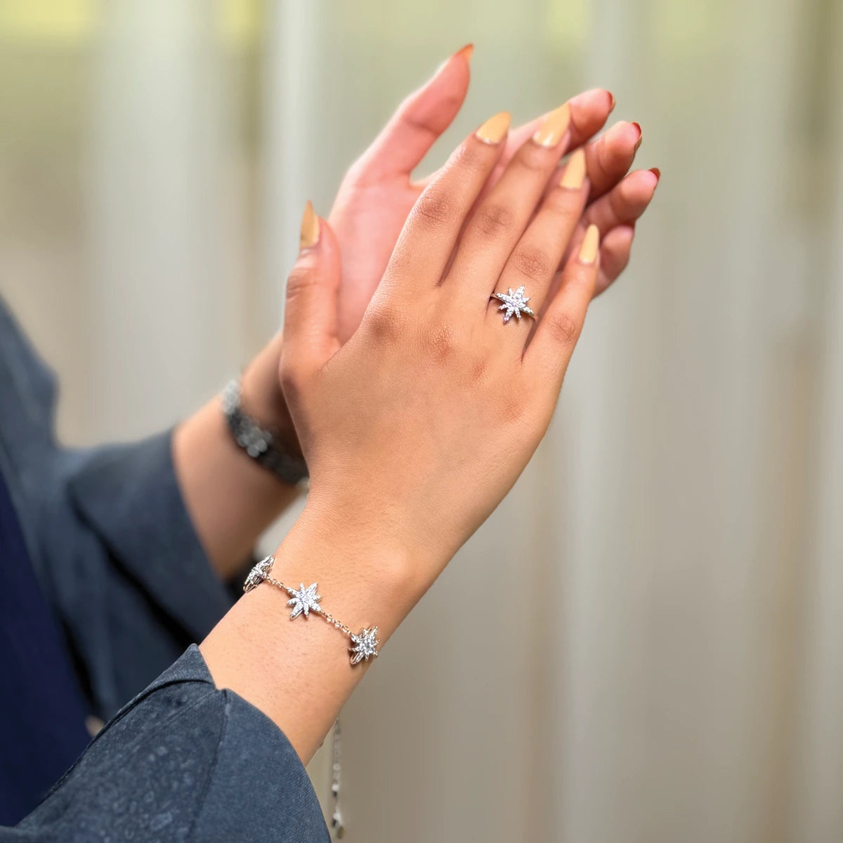 Moonstar / Bracelet Silver