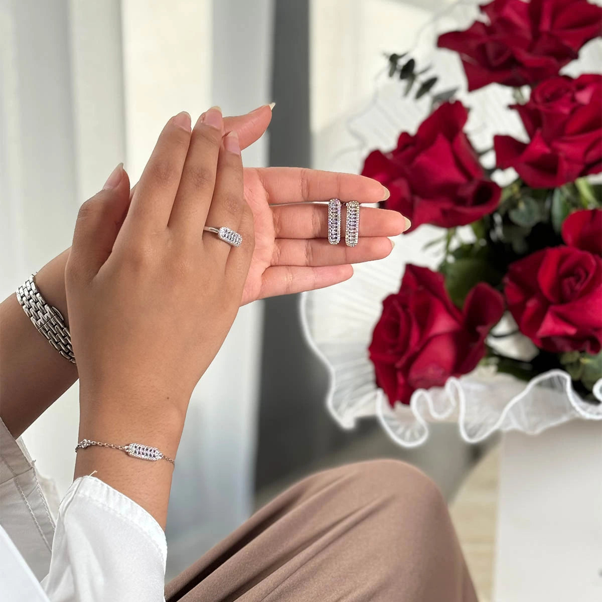 Fyne / Earrings Silver