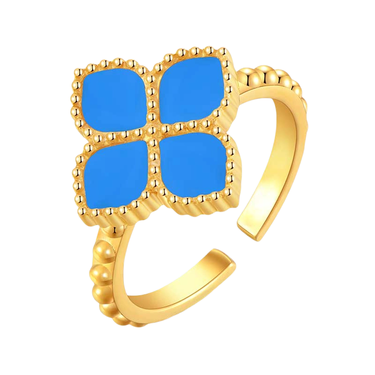 Joory / Ring Teal Gold