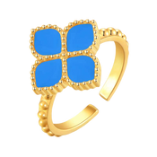 Joory / Ring Teal Gold