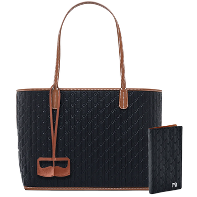 ترافل توت /أسود مع تان