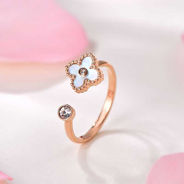 Mini Joory / Ring Pearl Rose Gold
