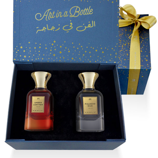 Amber Leather / Palazzo Oud Parfum Gift Box