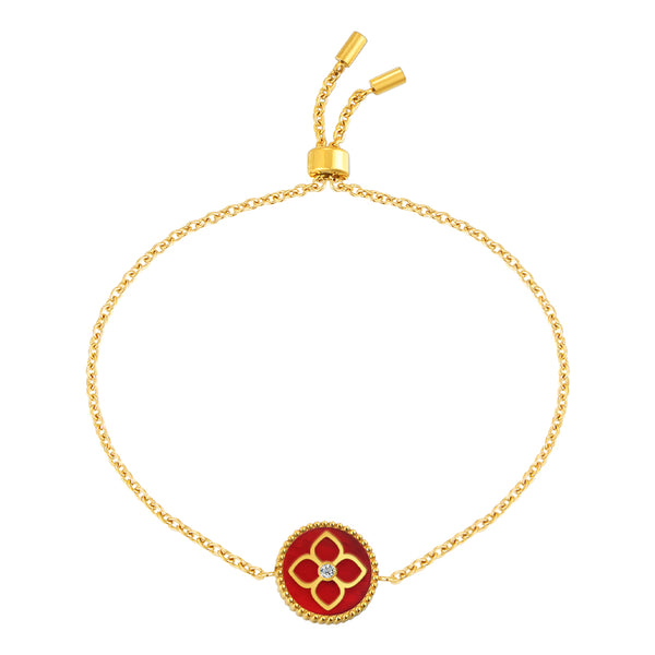 Ameera / Bracelet Red Gold