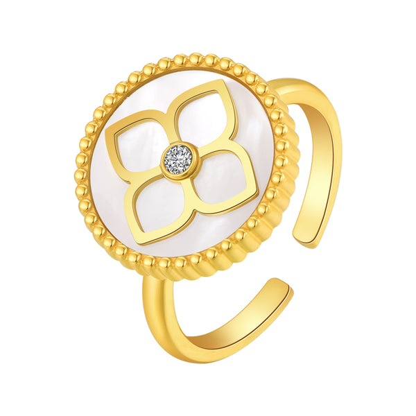 Ameera / Ring Pearl Gold