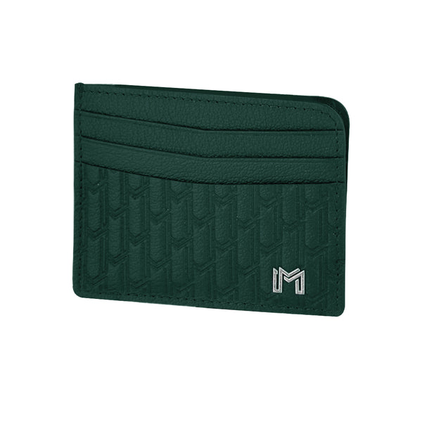 Camel Leather Green / Silver