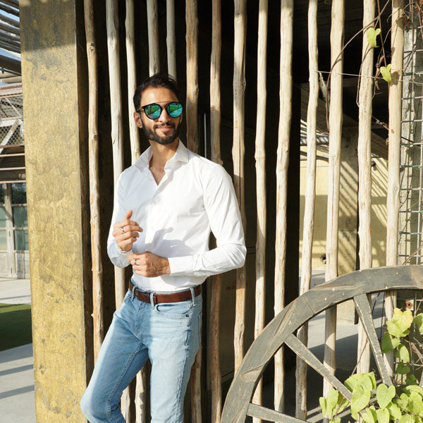 Retro - Black / Blue Mirror