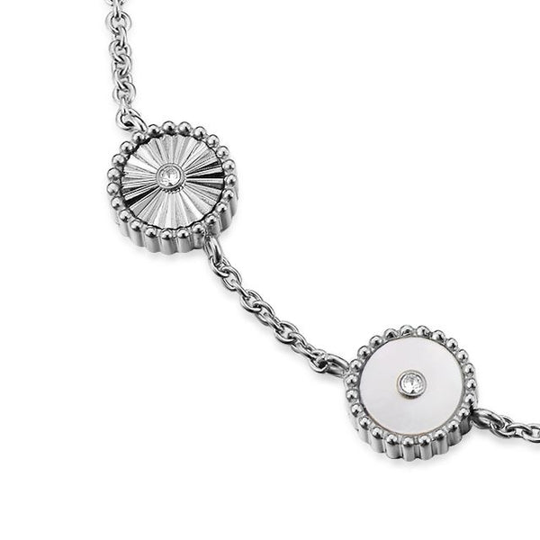 Kanz / Bracelet Pearl Silver