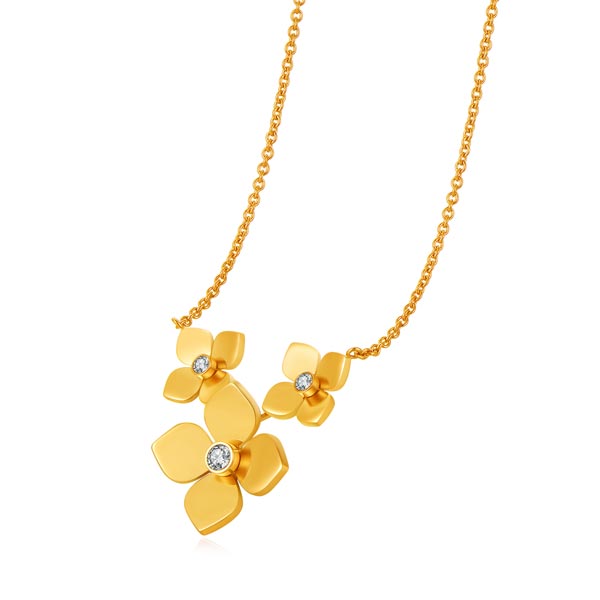Bloom / Necklace Gold