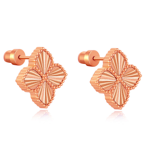 Joory / Sunglow Earrings Rose Gold