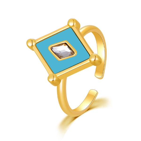 Kite / Ring Turquoise Gold