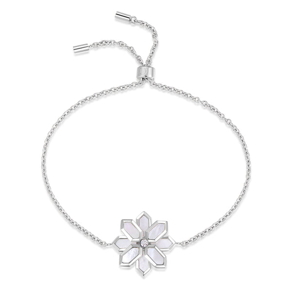 Lotus / Bracelet Pearl Silver