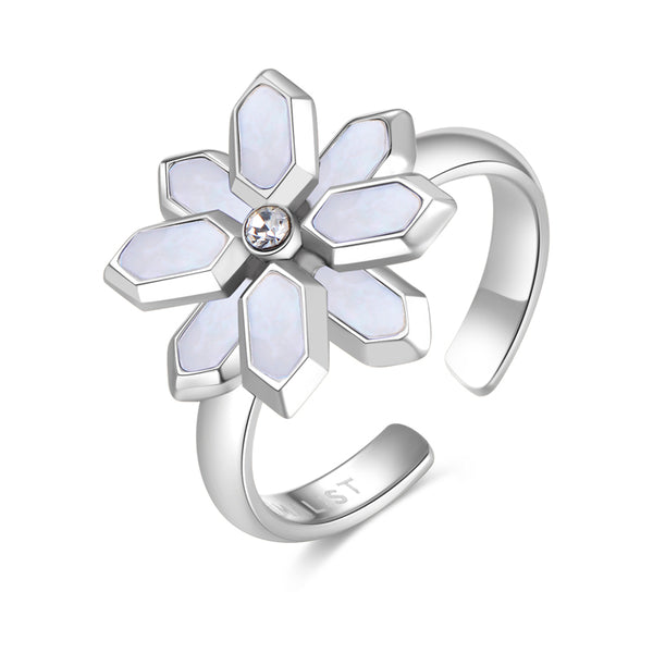 Lotus / Ring Pearl Silver