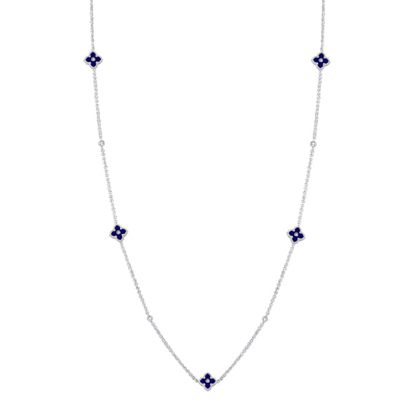 Mini Joory / Necklace Blue Silver