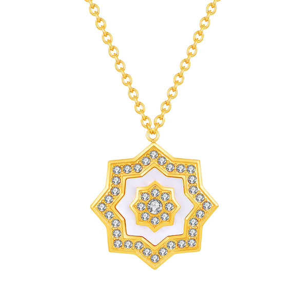 Najm / Necklace Pearl Gold