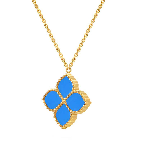 Joory / Necklace Teal Gold